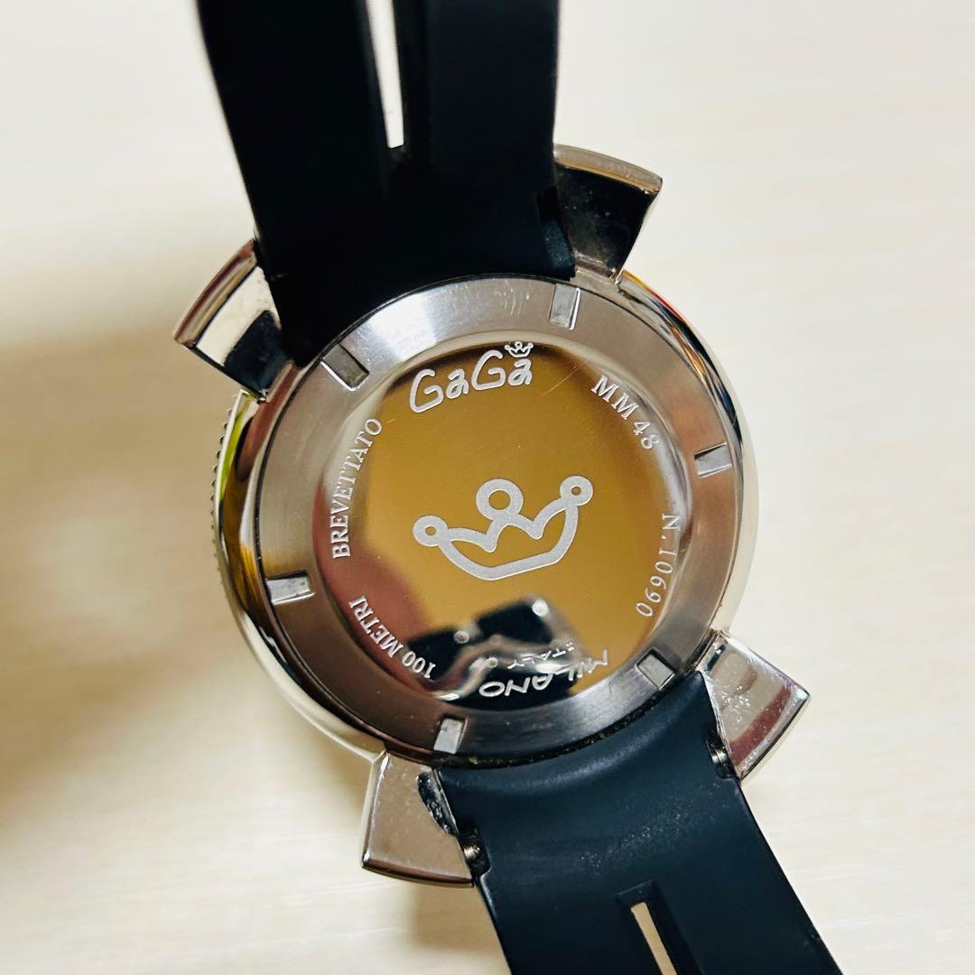 GaGa MILANO ガガミラノ MM48 マヌアーレクロノグラフ