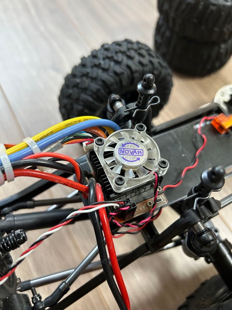 アキシャル scx10 novak GoaT 3s 18.5tモーター 京商