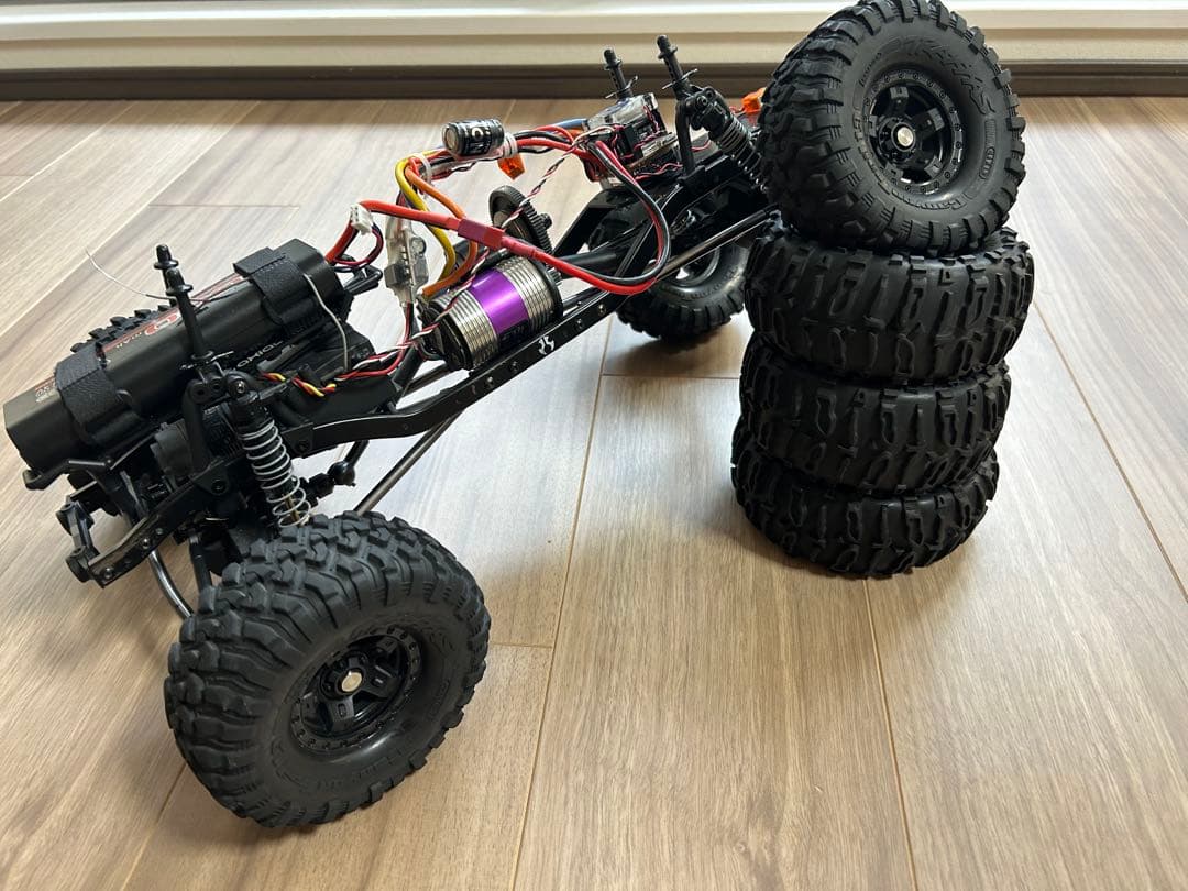 アキシャル scx10 novak GoaT 3s 18.5tモーター 京商