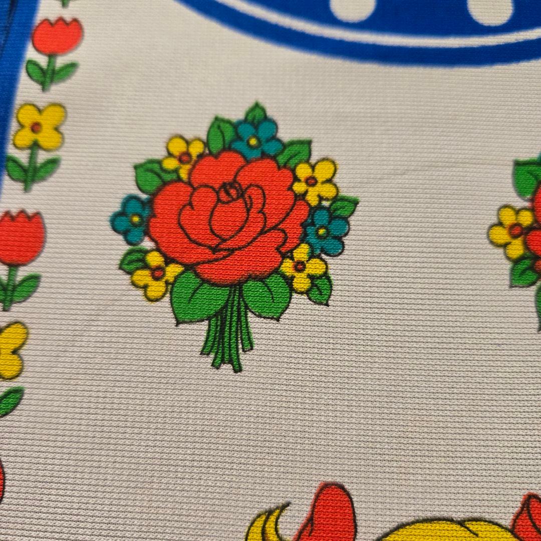 キャンディキャンディ のれん 青系 2枚セット 昭和レトロ 新品