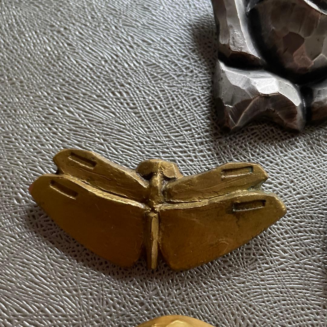 金属製ブローチ5点セット