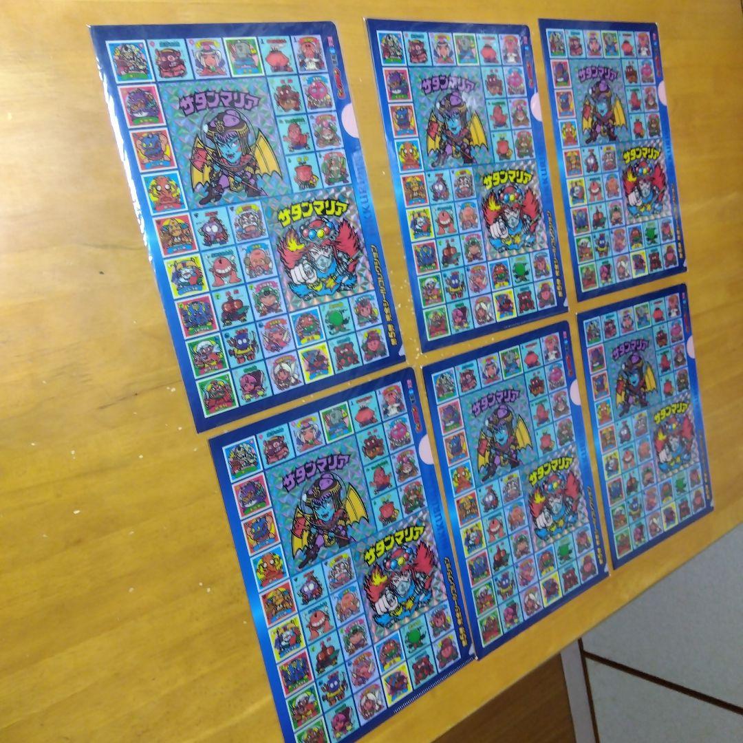 ビックリマン✕ ローソン 　Ａ−４クリアファイル まとめ売り ５種、２６枚