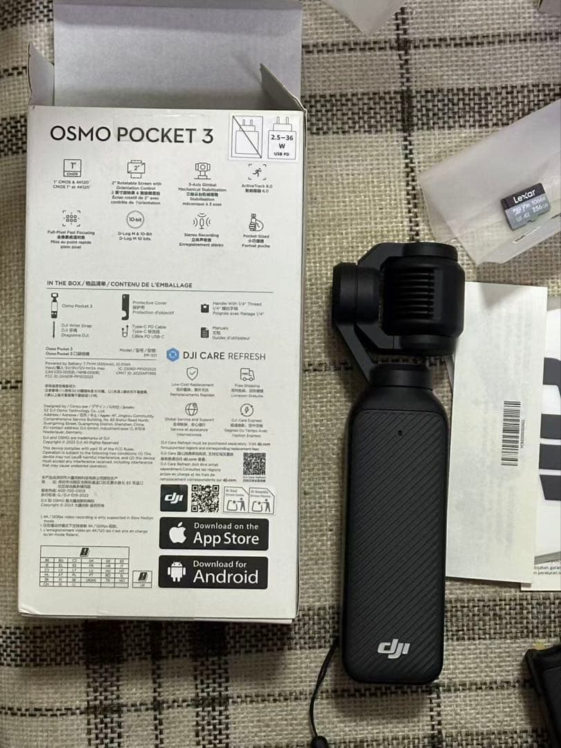 DJI Osmo Pocket 3 本体 + その他アクセサリー