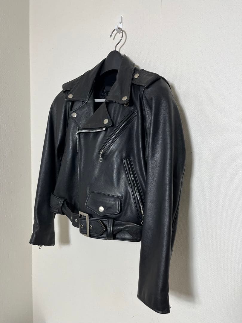 BRANDED GARMENTS 革ジャン ダブルレザージャケット レディース