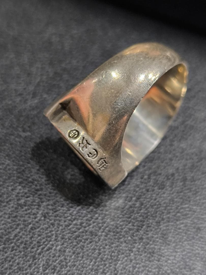 ヴィンテージ 馬蹄型デザイン ホースシュー 925 スターリングシルバーリング