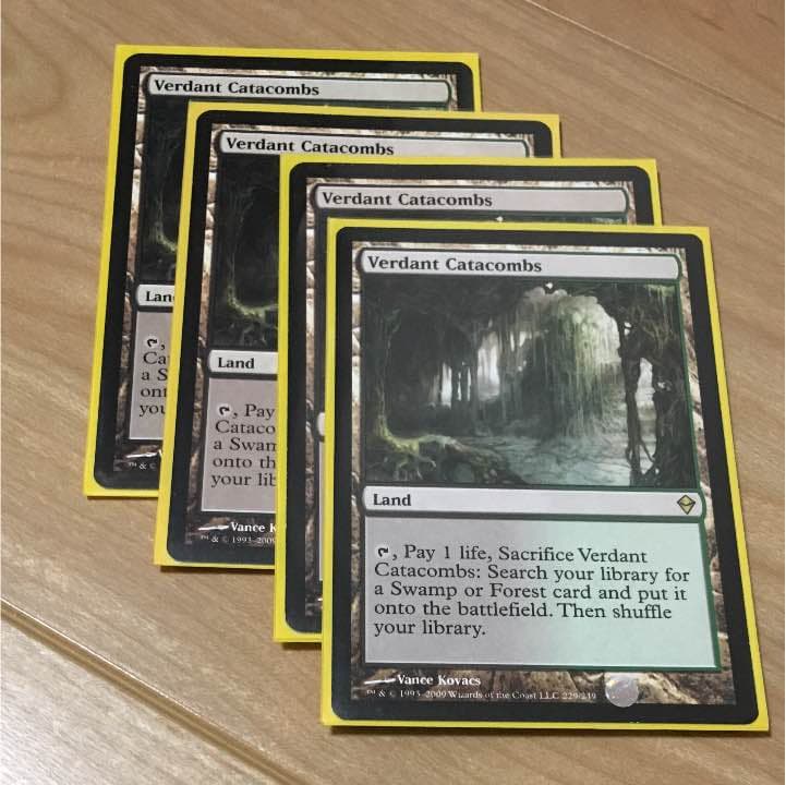 MTG 深緑の地下墓地 4枚 MTG 4枚 新緑の地下墓地 エクスペディション