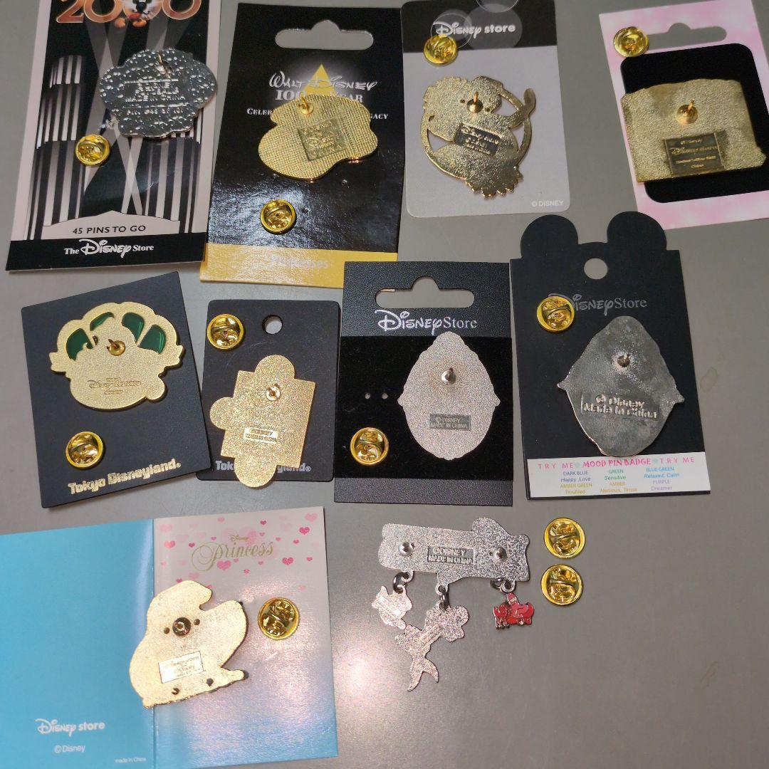 リトルマーメイド　アリエル　ピンバッジ　10点　セット