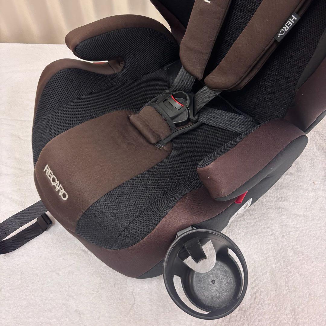 クリーニング済☆綺麗☆ レカロ RECARO 1～12才 スタートJ1 ブラウン