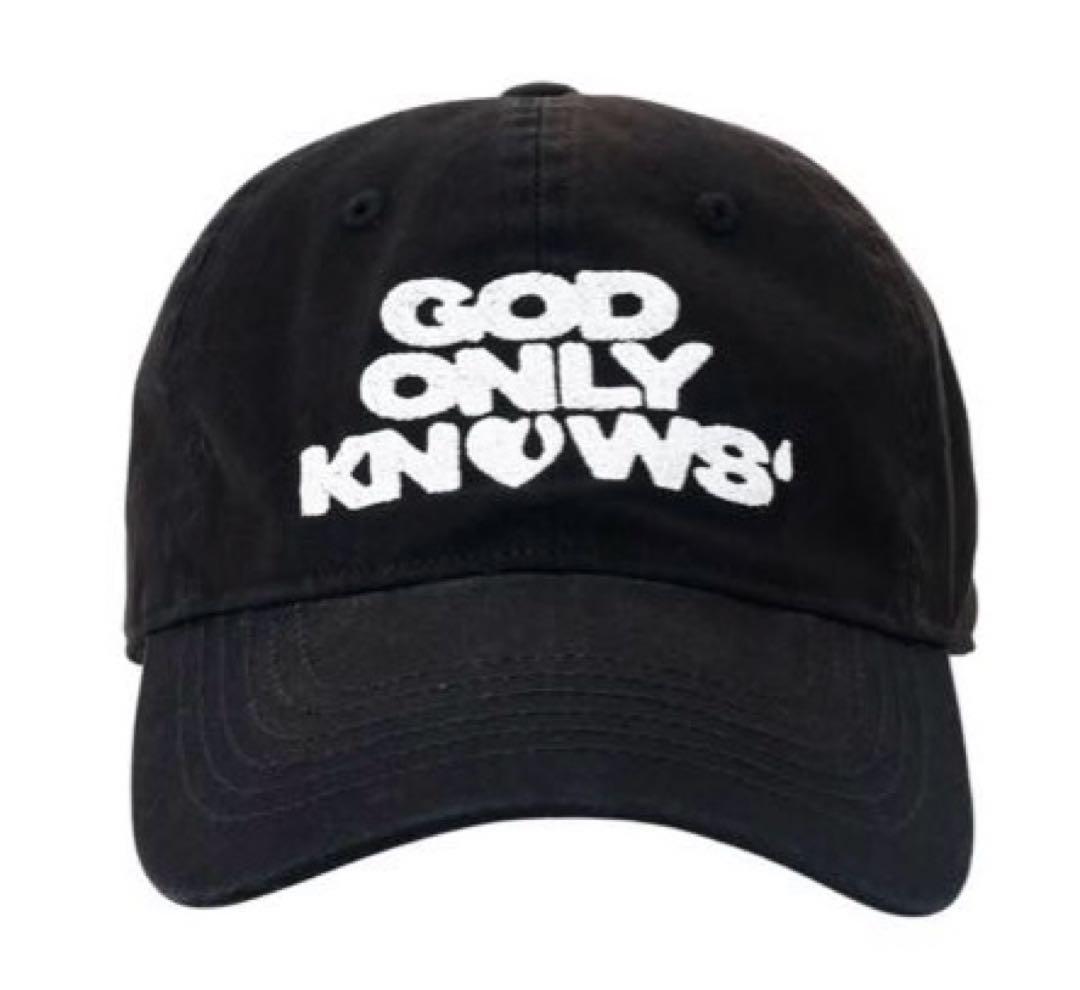 GOD ONLY KNOWS キャップ 黒 岩田剛典