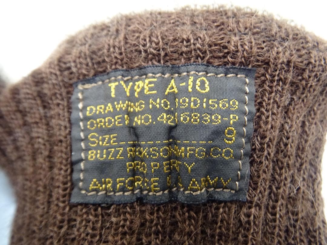 タ*1様 美品☆バズリクソンズA-10グローブSIZE9茶 - メルカリ