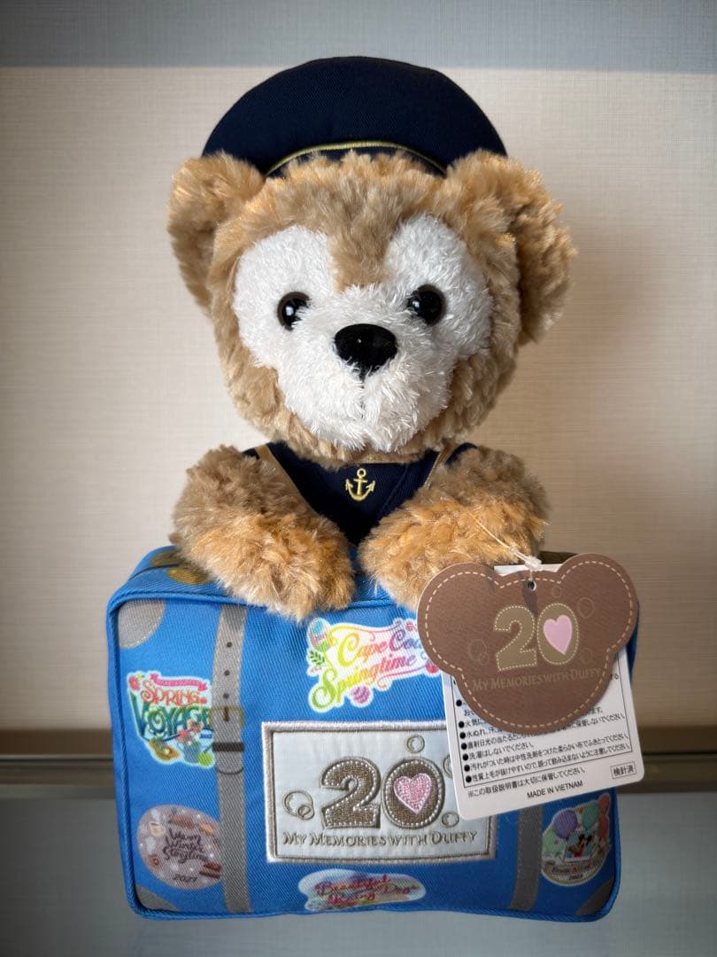 ぬいぐるみ】ディズニー 20周年 ダッフィー duffy