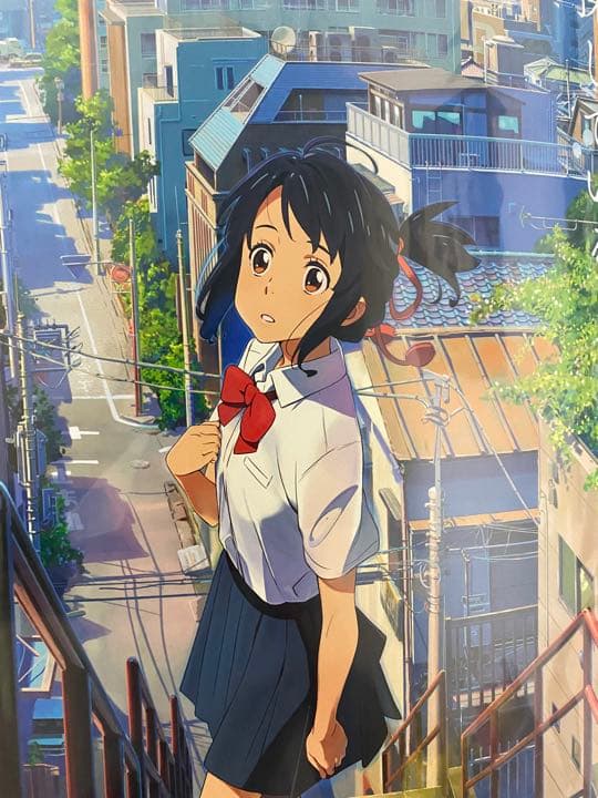 君の名は ポスター B2サイズ 新海誠 ③ - メルカリ