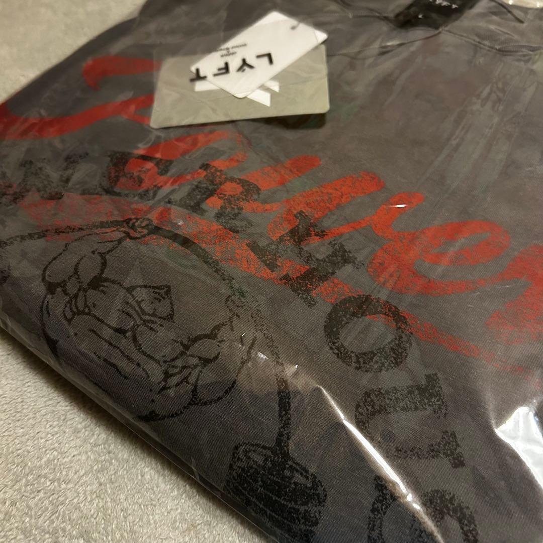 LÝFT × POWER HOUSE GYM ビンテージ Tシャツ グレー L