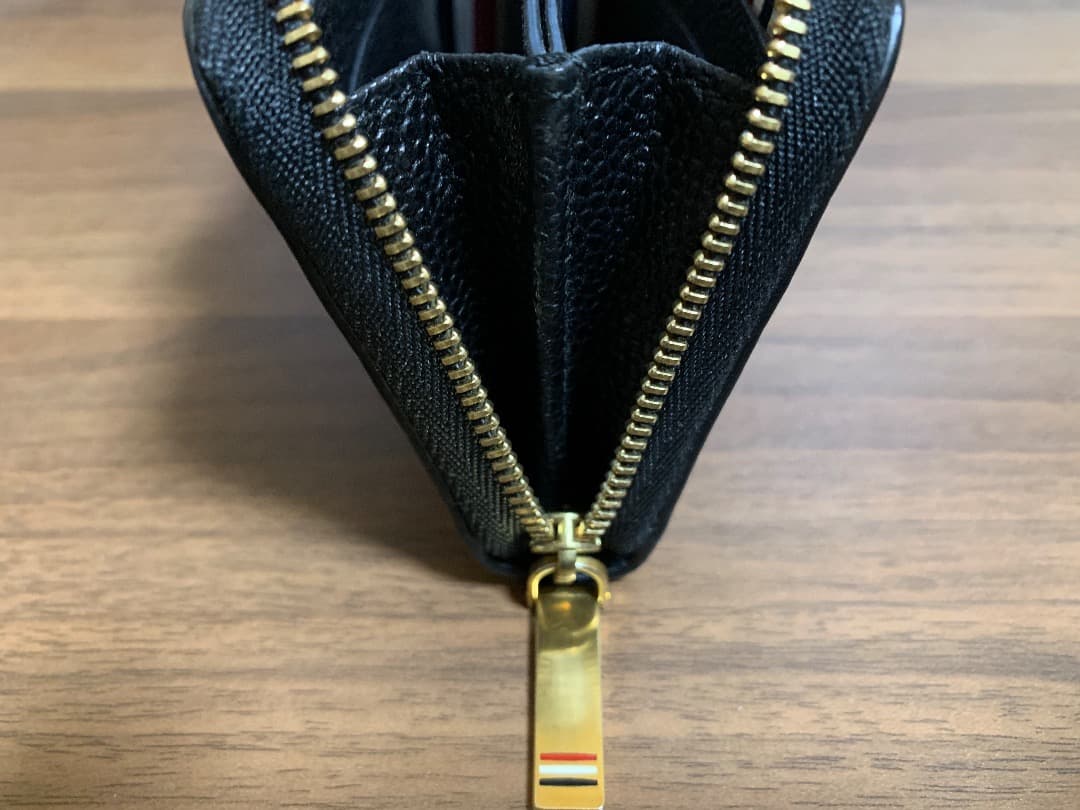 THOM BROWNE トムブラウン ケース ゴールド金具 トリコロール