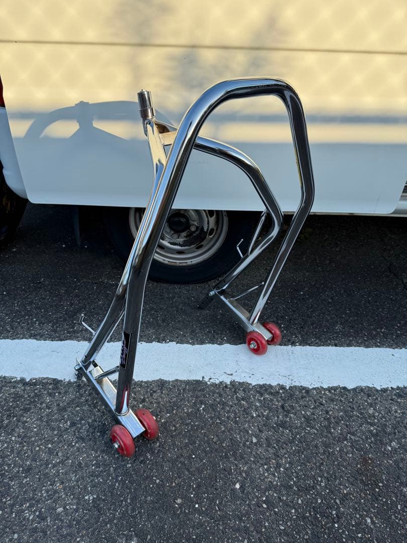 R77008 フロントアップスタンド 高級クロームメッキ仕上げ R77008