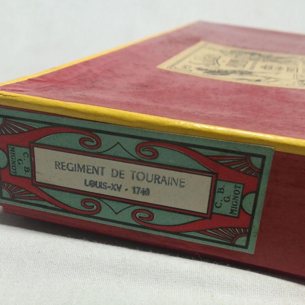 GBG Mignot ミニュ社 鉛人形 フランス 兵士 トゥレーヌ連隊 置物 美術