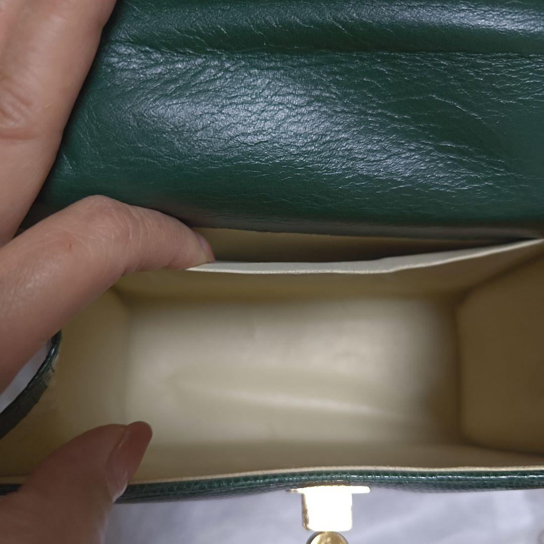 グリーン ハンドバッグ