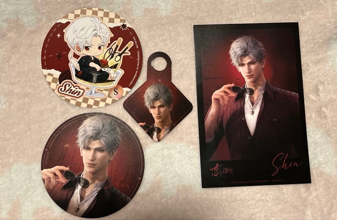 恋と深空 シン スイパラ ポストカード コースター 3枚セット - メルカリ