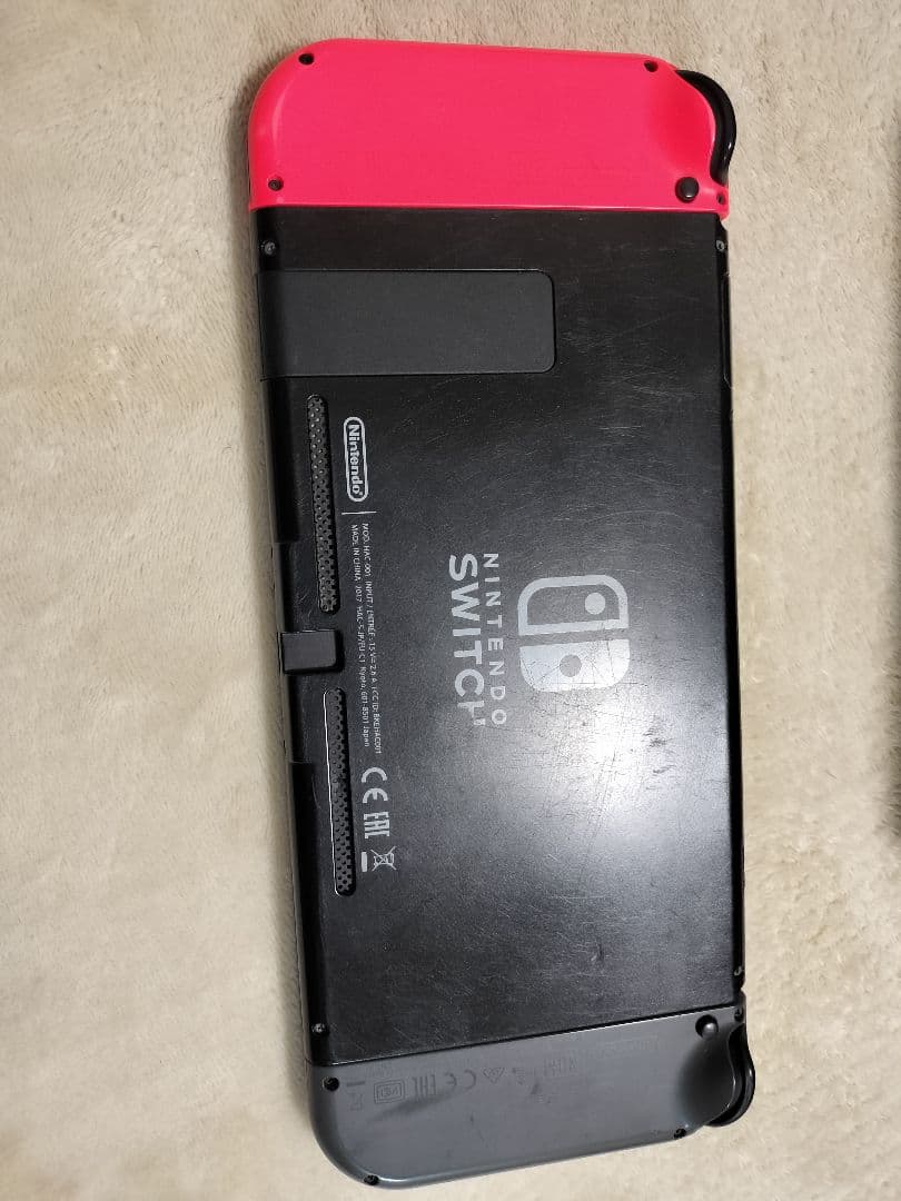 Nintendo Switch 本体 グレー/レッド ドック付き