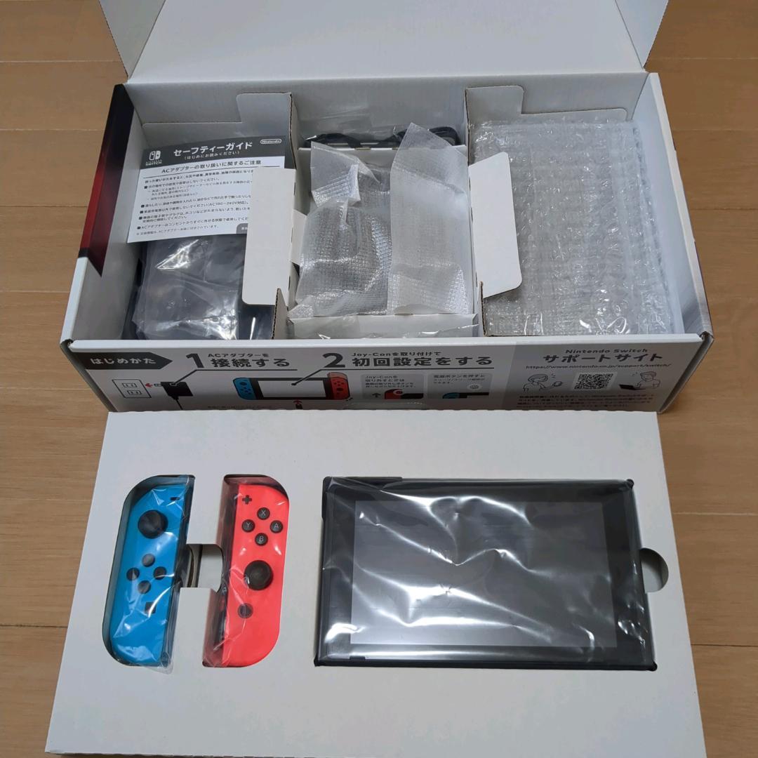 Nintendo Switch 本体　+　有線LANアダプター