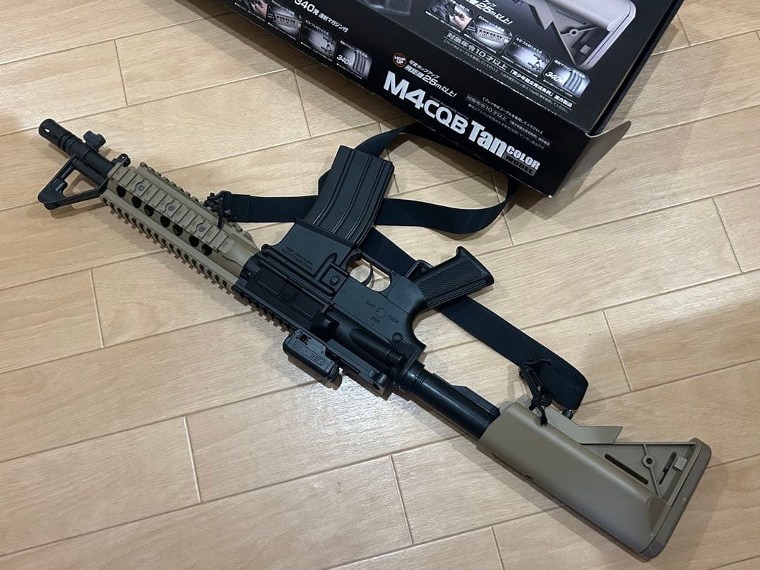 東京マルイ M4CQB Tan タンカラーモデル 電動ガン ライトプロ