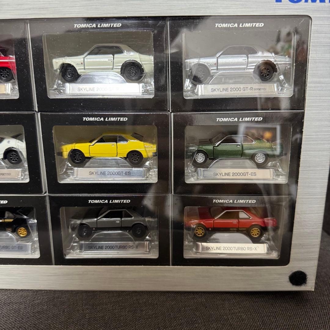 ミニカー TOMICA NISSAN SKYLINE 12 MODELS