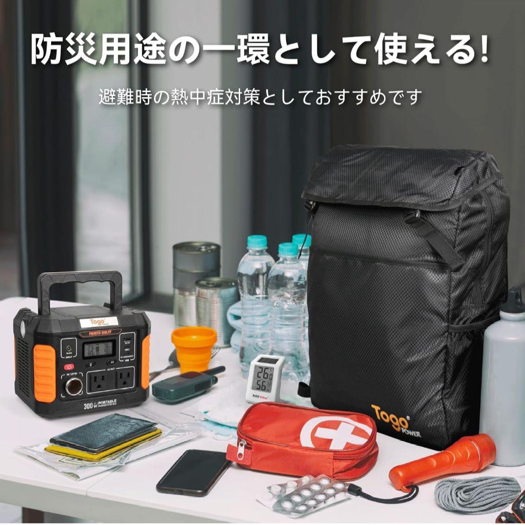 ポータブル電源 300W ソーラーパネル セット 小型 PSE認証済