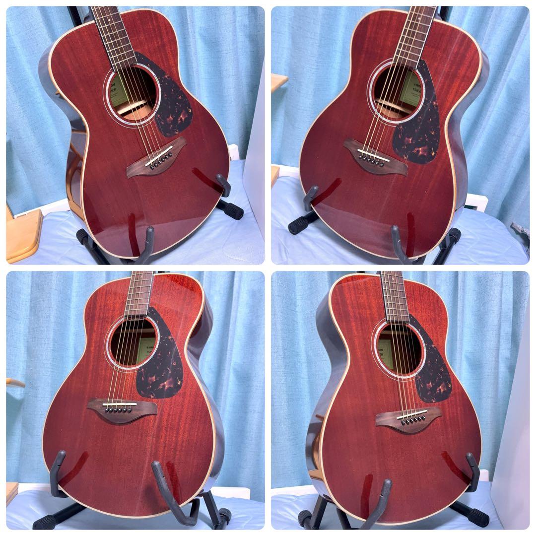 牛骨☆現行モデル】ヤマハ！FS850！アコギ！【弾き易く調整☆新品の弦