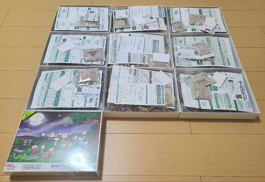 ジグソーパズル 1000ピース ピーナッツ スヌーピー 10個セット②