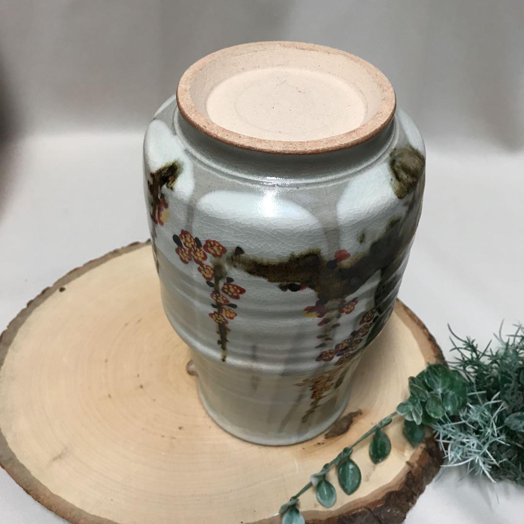 京焼 花瓶 壺 花器 アンティーク 骨董 ヴィンテージ 桐箱 価格相談可能