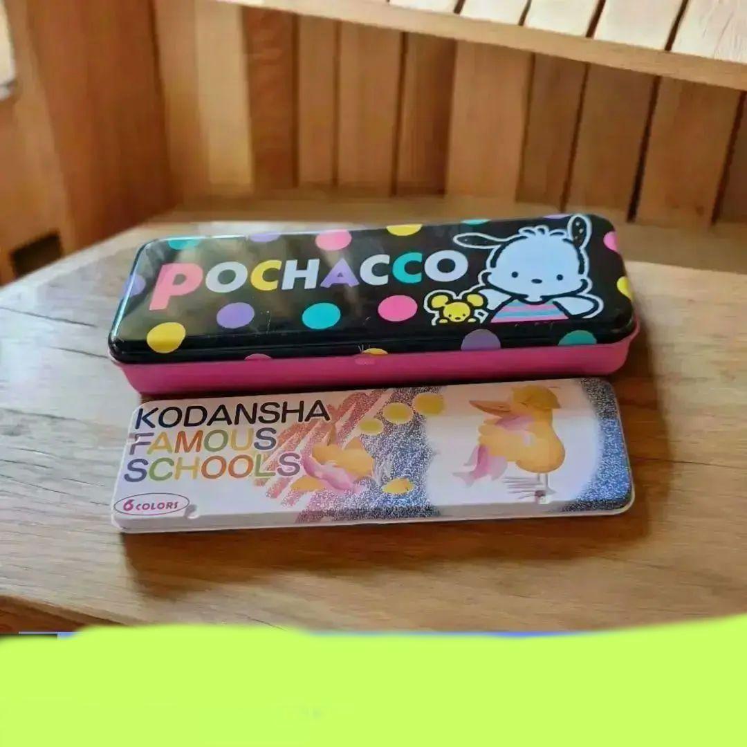 サンリオPOCHACCOペンケース＆講談社:色鉛筆:筆箱セット『平成レトロ‼️』 サンリオPOCHACCOペンケース＆講談社:色鉛筆:筆箱セット『平成レトロ