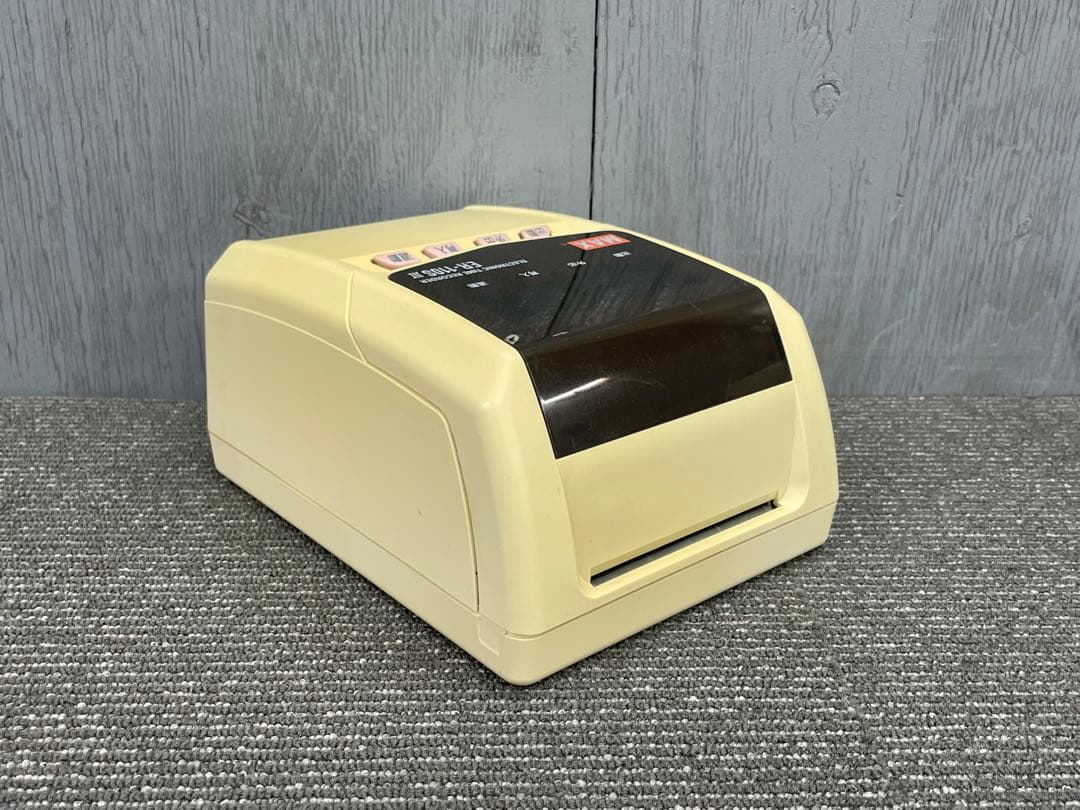 R662◆送料無料◆マックス　MAX タイムレコーダー　未使用タイムカード付き