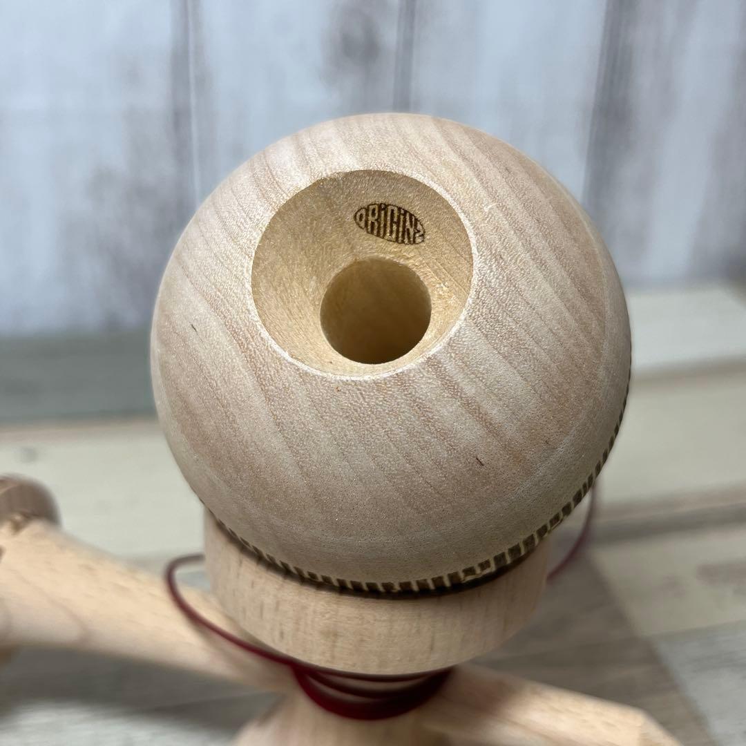 巨大けん玉 高さ約45cm 木製 未使用 古品 インテリア・ディスプレイに