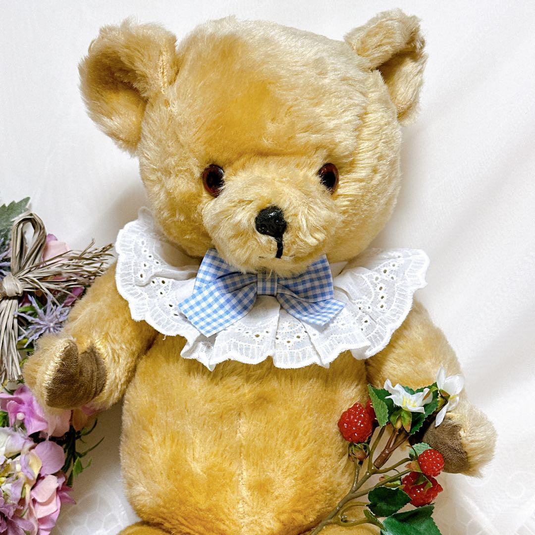 ❤️ペディグリー❤️綺麗なアンティークベア　イギリス　テディベア　ビンテージ