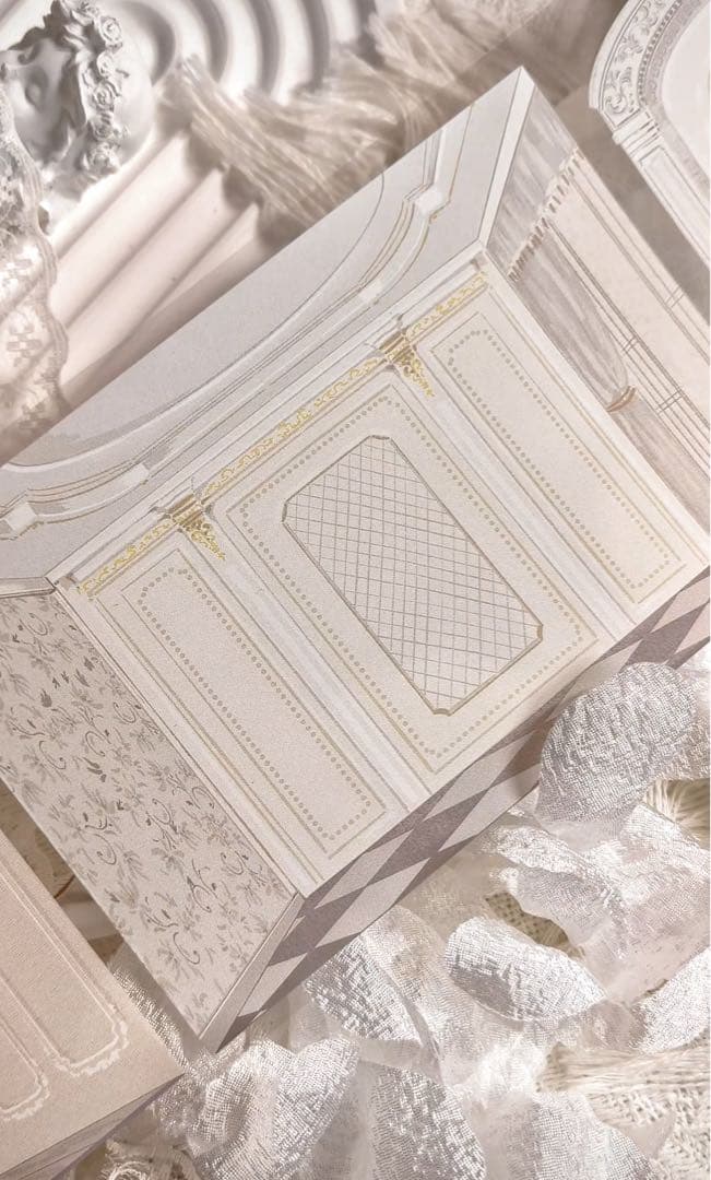 9062】海外 マステ 2/4/巻PET重油マスキングテープ 室内 壁 背景系