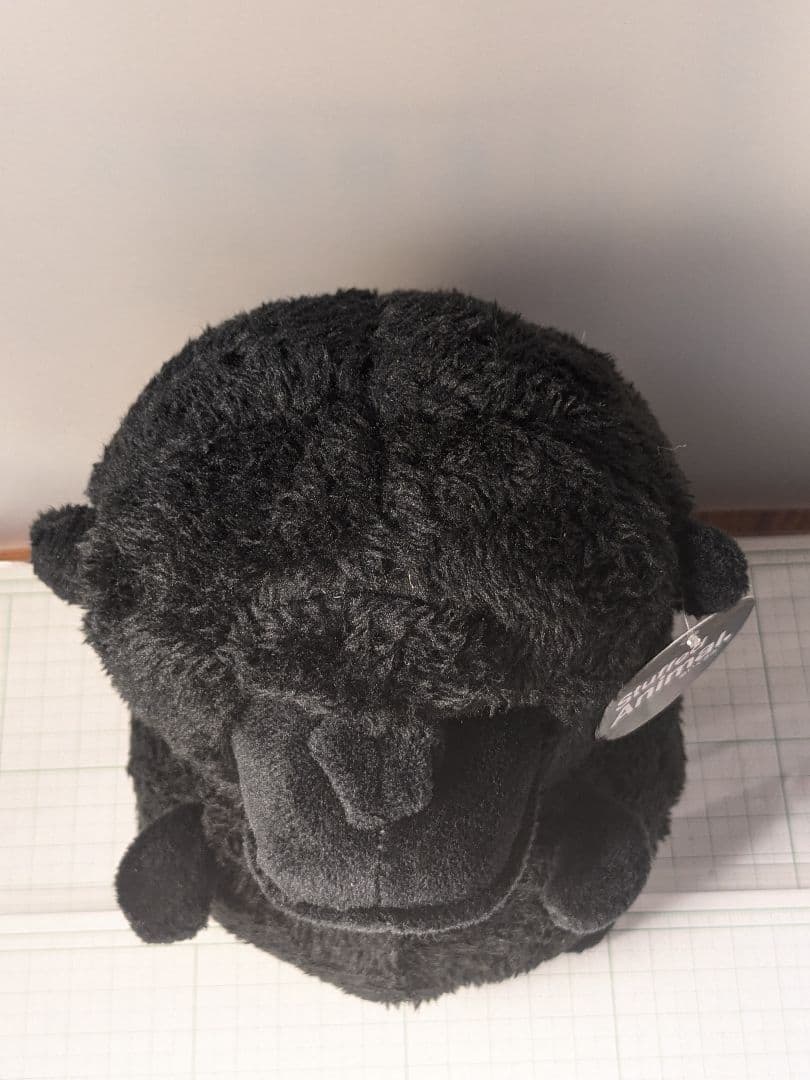 stuffed animal　ぬいぐるみ　ゴリラ　16cm　ブラック　BK