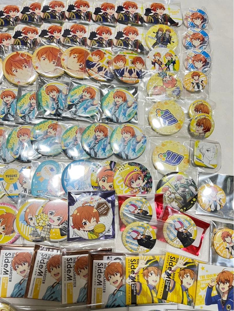 アイドルマスター sideM Mマス 蒼井悠介 缶バッジ