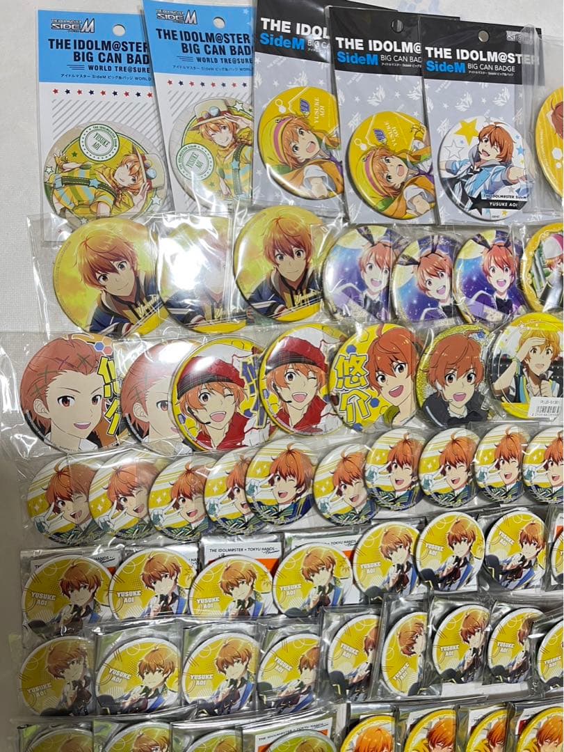 アイドルマスター sideM Mマス 蒼井悠介 缶バッジ