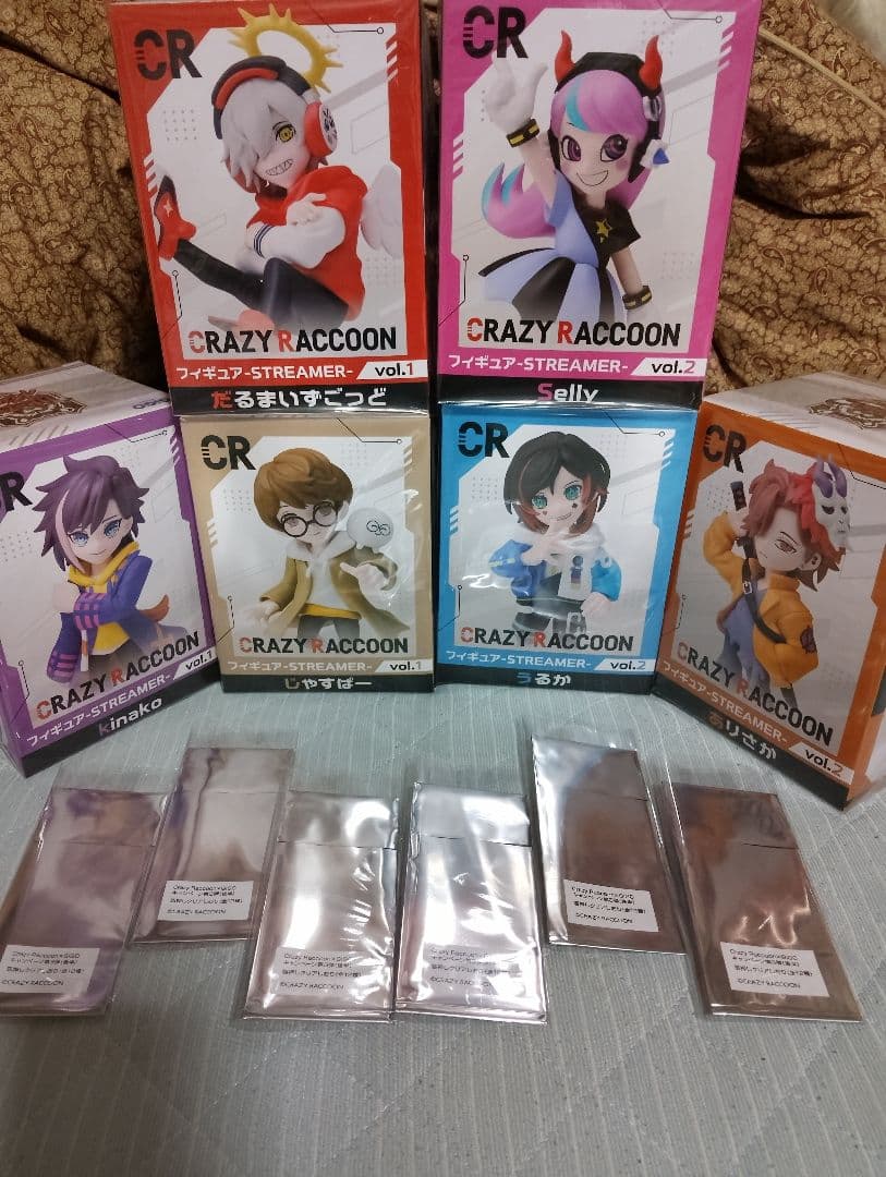 CRAZY RACCOON フィギュアセット vol.1 & vol.2