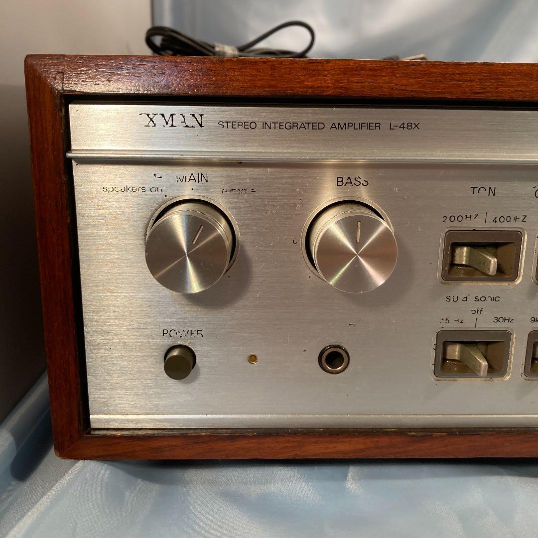 貴重 プリメインアンプ LUXMAN L-48X 動作品 - メルカリ