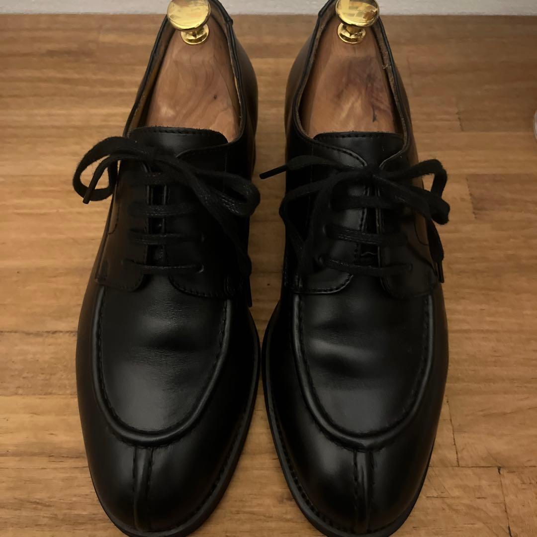 靴 shiun COW LEATHER U-TIP DERBY 39