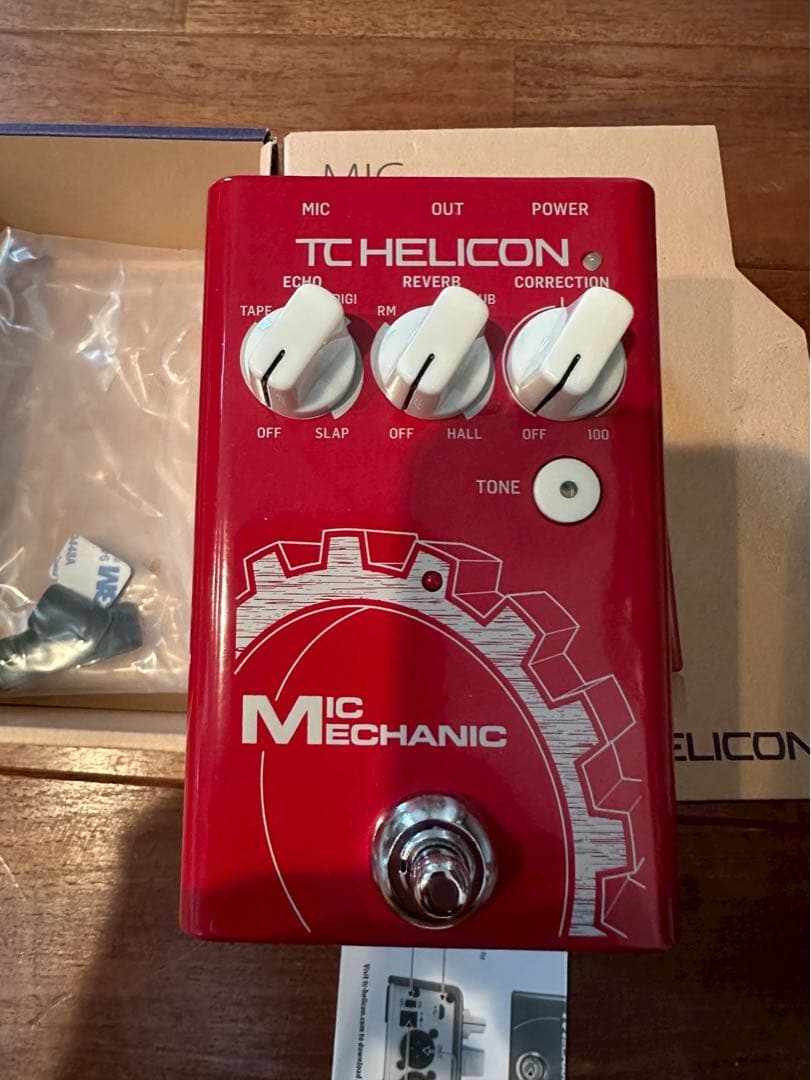 TC HELICON MIC MECHANIC 2 ほぼ新品 TC Helicon Mic Mechanic 2 Vocal Effects Pedal | Music & Arts