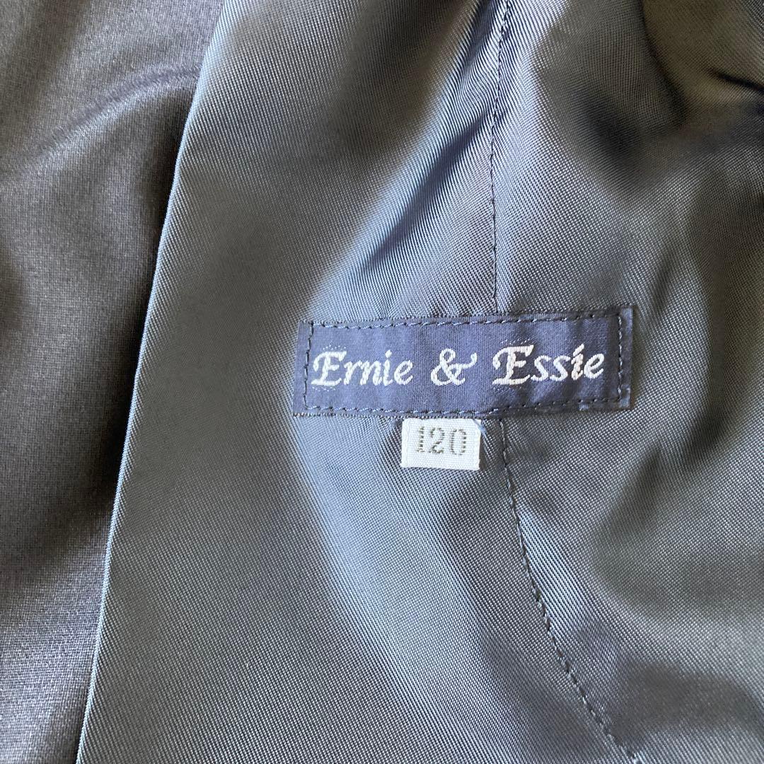 小学校受験用 ネイビー キュロットスカート 青い花の刺繍