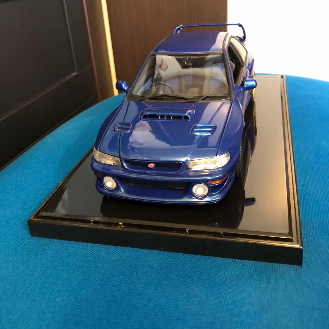 レア　オートアート スバル インプレッサ22B 1/18