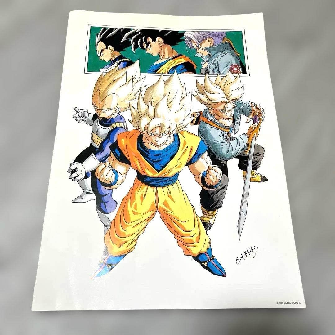 鳥山明の世界展 ドラゴンボールZ 複製原画(B4サイズ) 鳥山明の世界展