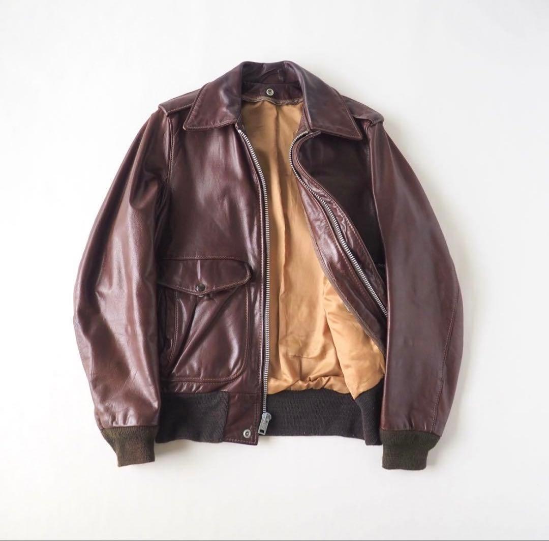 n*s様 Schott　size36　a-2　レザージャケット　シングルライダー SCHOTT ショットダブルライダースレザージャケット36 希少 最終価格