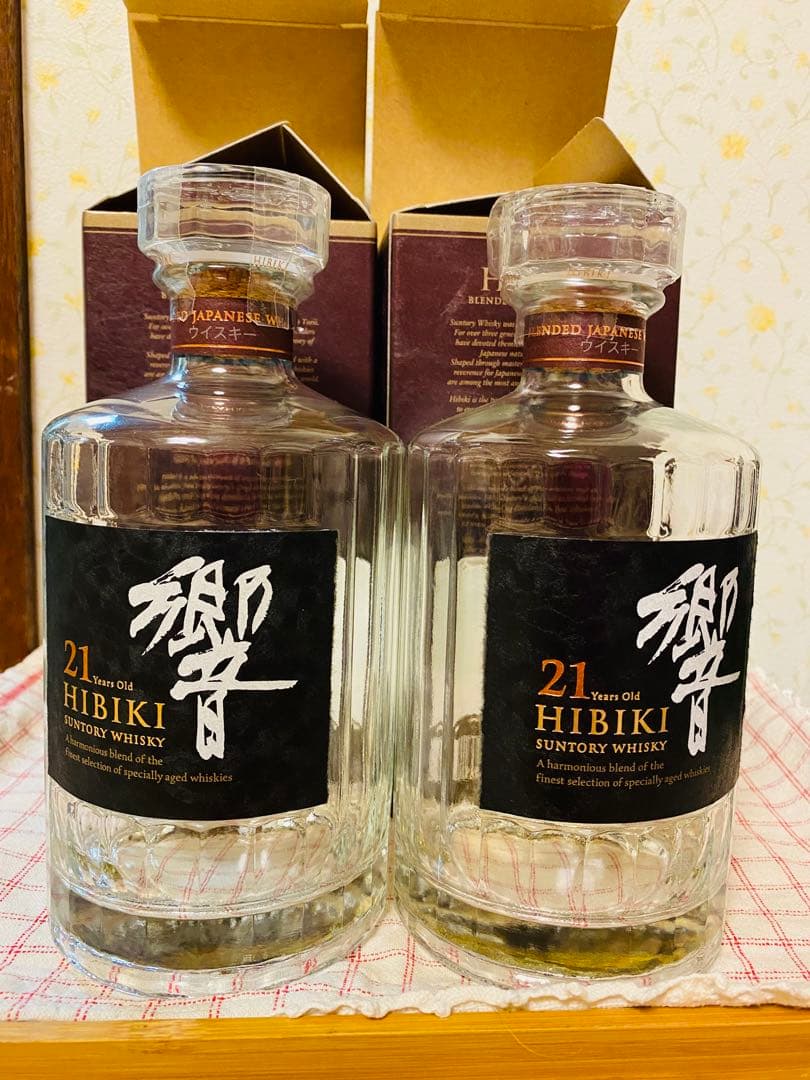 響21年 空き瓶 空き箱