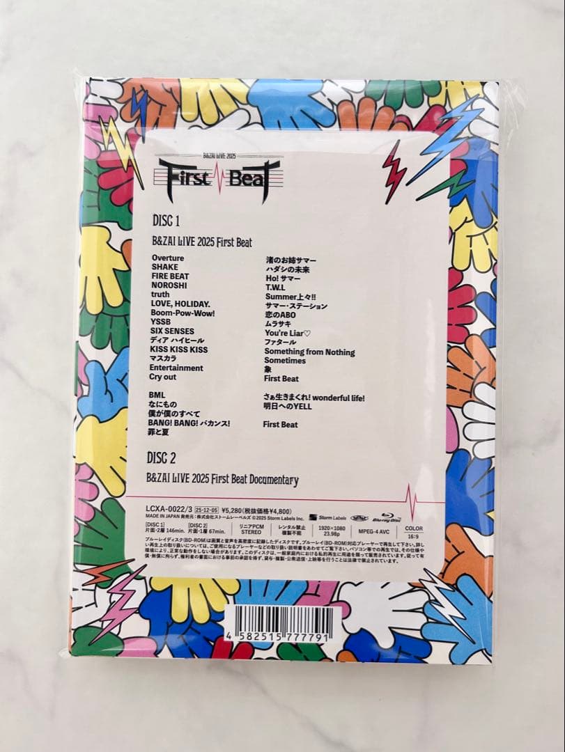 B&ZAI LIVE 2025 First Beat Blu-ray - メルカリ