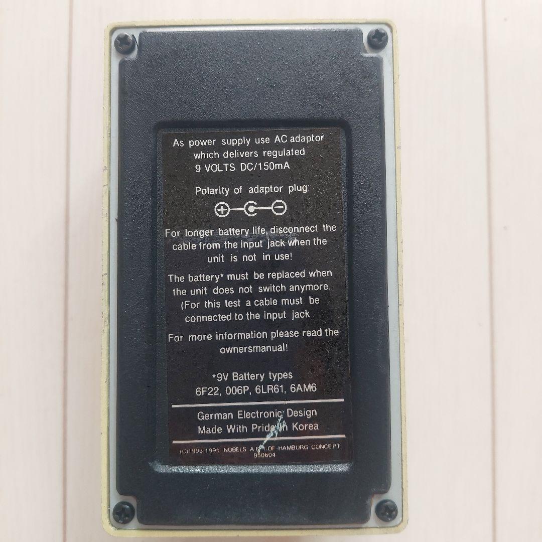 Nobels 】DT-1◇ Distortion◇箱・取扱説明書付き