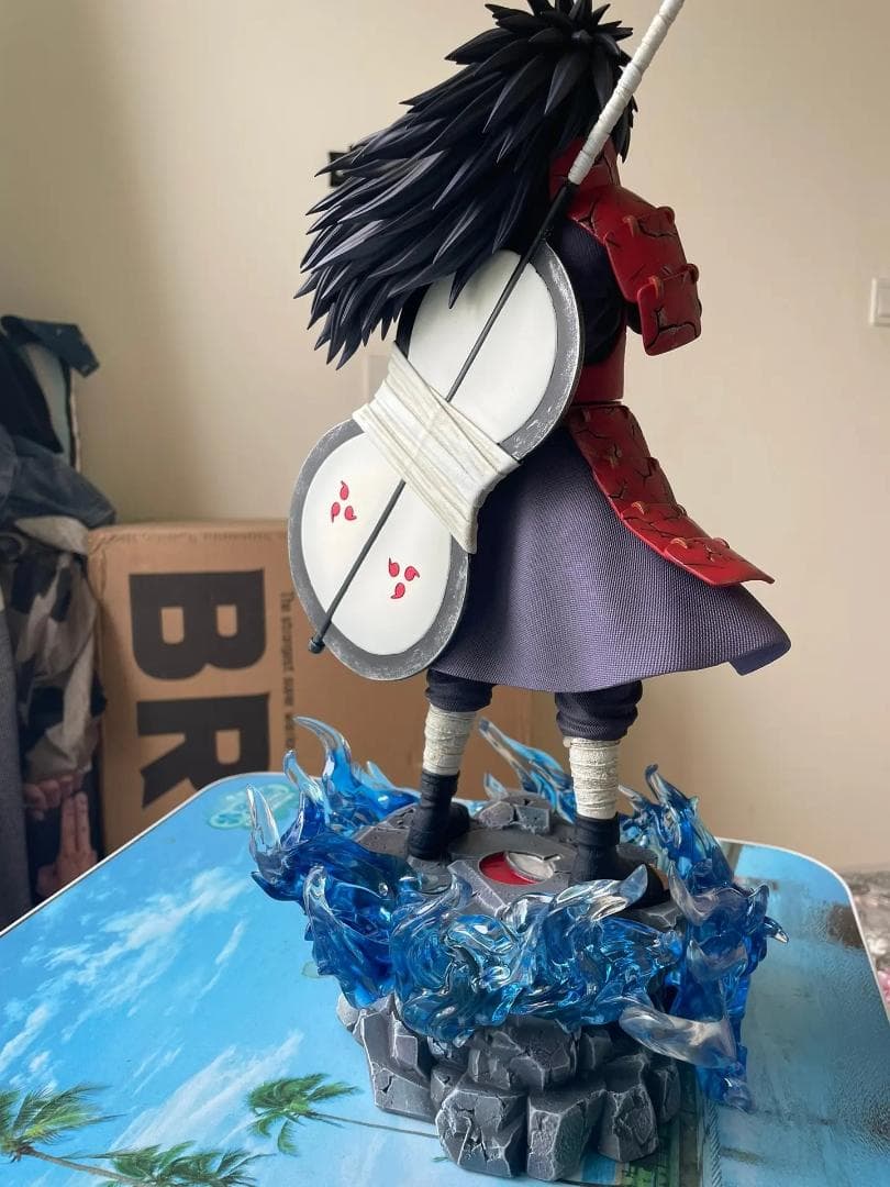 ナルト 疾風伝 うちはマダラ ガレージキット 塗装済み完成品 フィギュア